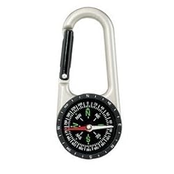 Rothco Carabiner Zinc Compass