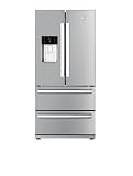 Beko GNE 60520 DX Side by Side / A+ / Kühlen: 395 L / Gefrieren: 154 L / Edelstahl Fingerprint Free / No Frost / Wasserspender / French Door / 0°-Zone
