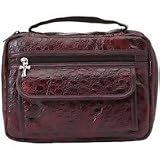 EmbassyTM Alligator Embossed Genuine Leather Bible Cover