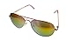 Skechers Matt Gunmetal Mens Shiny Rise Gold Metal Aviator Sunglass SE8058. 28Z