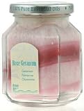 Aloha Bay Palm Wax Candles - Rose Geranium (Soft Pink/Rose) - Scented Deco Jars 8.5 oz 55 Hours