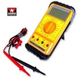 Handheld Pocket Digital AC/DC Multimeter - Extra-Large LCD Screen