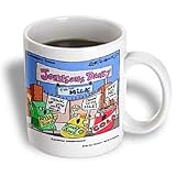 Londons Times Funny Music Cartoons - Lactose Intolerance - Mugs