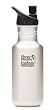 Klean Kanteen 18 oz Stainless Steel Water Bottle (Sport Cap 2.0) - Brushed Stainless Klean Kanteen 18 oz Stainless Steel Water Bottle (Sport Cap 2.0) - Brushed Stainless