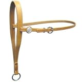 Fabtron Harness Leather Concho Noseband Natural