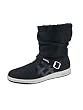 Asics Damen Winterstiefel Freizeitschuh Meriki black, Schuhgr��e:42.5
