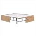 Bundle-05 Forever Foundation Steel Mattress Foundation (Set of 2) Size: California King