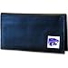 Kansas State Wildcats Deluxe Executive Leather Checkbook Cover - NCAA College Athletics Fan Shop Sports Team Merchandise