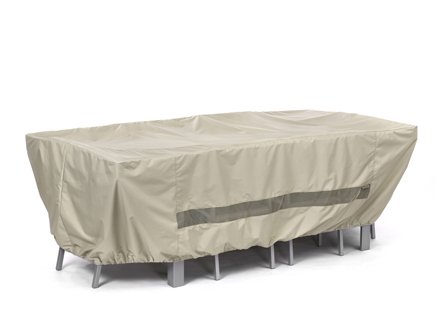 CoverMates - Rectangular Dining Table/Chair Set Cover - 114W x 82D x 30H - Elite Collection - 3 YR Warranty - Year Around Protection