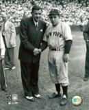 Babe Ruth Yogi Berra New York Yankees Handshake 8x10 Photo
