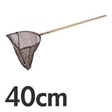 木柄 玉網長三角型(活魚用) 40cm 玉網