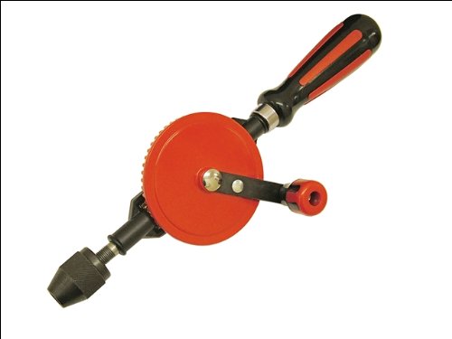 Faithfull HANDDRILL Hand Drill Double Pinion 8.5mm Capacity