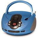 Xtreme CD508 Portable CD Boombox with AM/FM Radio - Blue