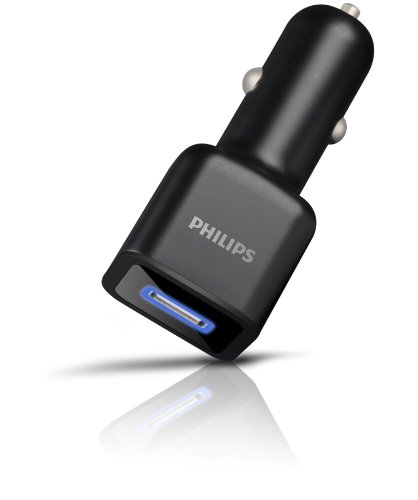 Philips DLA 72004 Universal Auto Ladeger&auml;t (USB 2.0) schwarz Preisvergleich