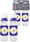 Minnesota Vikings Baby Bottles - 2 Pack