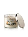 Bath and Body Works Slatkin & Co Sandalwood Vanilla Scented Candle - 14.5oz Filled Candle