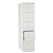 HON 315PQ 310 Series 26-1/2-Inch 5-Drawer Full-Suspension Letter File, Light Gray