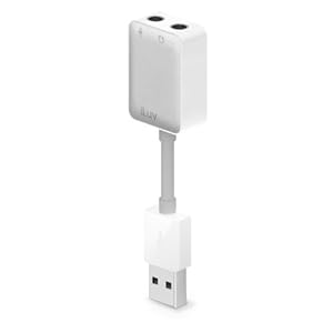 iLuv USB Audio Adapter (iCB758WHT) iLuv USB Audio Adapter (iCB758WHT)