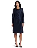 Lesuit Women's Shantung Jacket Dress Suit