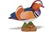 Safari 231929 Mandarin Duck Animal Figure- Pack of 12