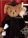 Wise & Guy Bearington Dressed Teddy Bear Graduation Stuffed Animal Gift by Bearington Collection