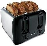 Review PROCTORTOR  / Hamilton Beach/ Proctor Silex #24608 BLK/CHR 4 Slice Toaster