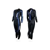 2XU Men's C:1 Comp 1 Wetsuit - Blue Stripe - MW1275c
