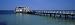 Rod and Reel Fishing Pier, Anna Maria Island, Gulf Coast, Florida, USA Photographic Poster Print by Panoramic Images, 36x12