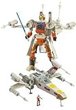Star Wars 2009 Transformers Luke Skywalker to X-Wing Starfighter