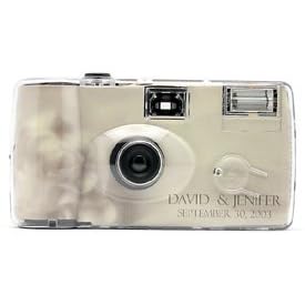 Personalized Cream Rose Wedding Camera - 12 Pack by 