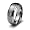 Stainless Steel Ring with CZ - Size 8