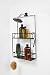 Umbra Cubiko Shower Caddy, Black Metal Shower Caddy Over the Shower Head