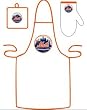New York Mets Grilling Apron Set - BASEBALL Sports Merchandise