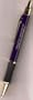 Narcotics Anonymous Offers Only One Promise Executive Metal Laser Engraved with Grip Pen - Blue Violet