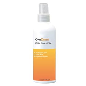 OxeDerm Body Acne Spray Back Acne Treatment 150ml 5 fl oz Salicylic Acid