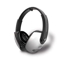 Coby CV-163 Full Size Folding Digital Stereo Headphones with Volume Control