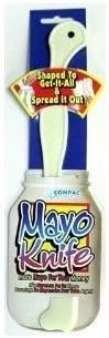 Mayo Knife Shaped Plastic Spreader Jar Scraper Condiment Sandwich Jelly Tool New