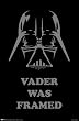 Star Wars Movie (Vader Was Framed) Poster Print - 24" X 36"