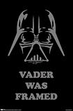Star Wars (Vader Was Framed) Movie Poster Print - 24 X 36