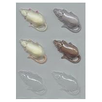 Mice or Rats Candy Molds