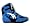 Low Top Boxing Shoe - Blue, Size 8