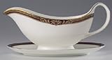 IMAGE OF Royal Doulton Tennyson #H5249 Gravy Boat With Tray - 2 Pc