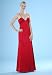 Formal Evening Gown. Red Stretch Tank Dress for Prom, Party, Wedding by Sean Collection (8820)