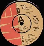 WITCH DOCTOR 7 INCH (7" VINYL 45) UK EMI 1976