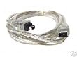 6 to 4-pin IEEE 1394 iLink FireWire DV Cable FOR MAC/PC