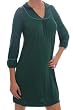 Clearance: Ella Moss Willow Long Sleeve Scoop Neck Dress in Jade