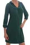 Clearance: Ella Moss Willow Long Sleeve Scoop Neck Dress in Jade
