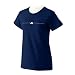 Ladies Navy Mannheim Steamroller Logo T-shirt