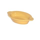  : Fiesta Individual 9 Inch by 5 Inch Oval Casserole, Sunflower