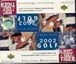 2002 Upper Deck Golf Cards Unopened Box 24 Pack Box - BPP